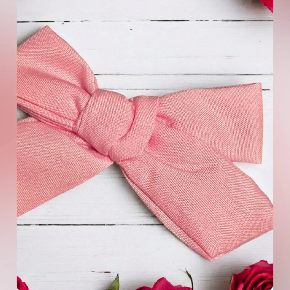 Sweet pink Rosita pigtails Hair Bows